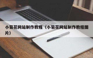 湛江小菊花网站制作教程（小菊花网站制作教程图片）